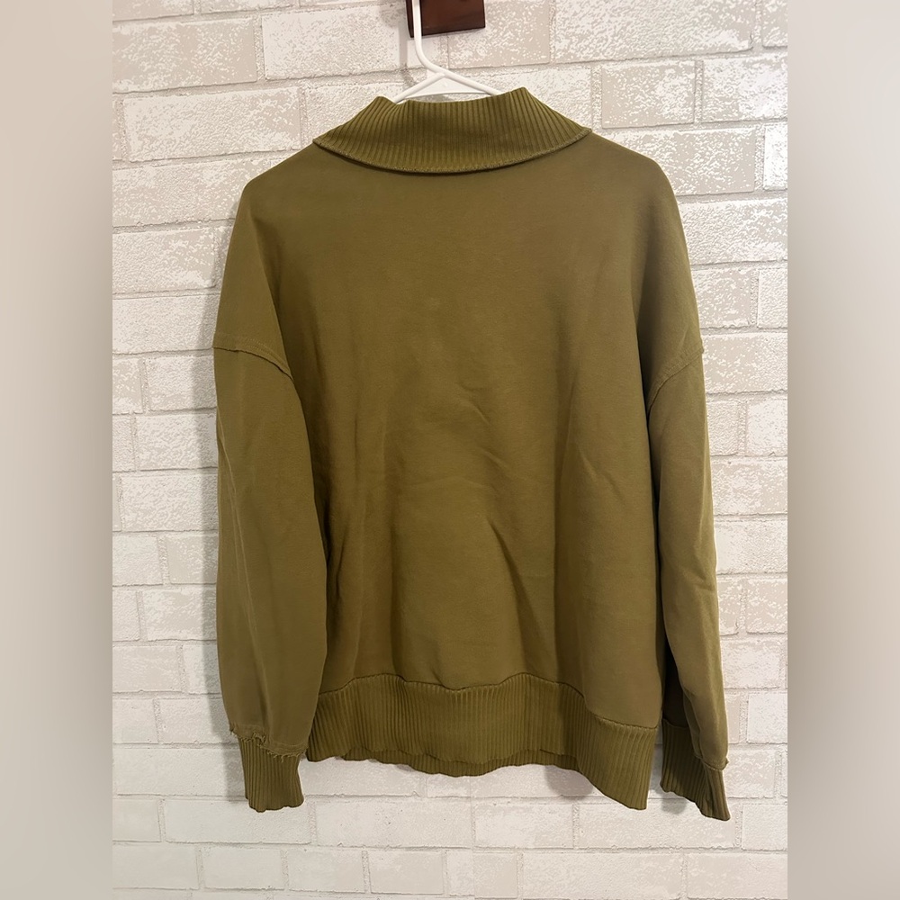 Women's Pocket Button Solid Color Long Sleeve Hoo… - image 2